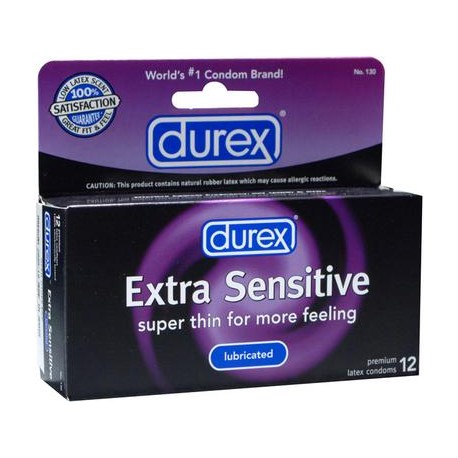 Durex Extra Sensitive Condoms 12 Pack