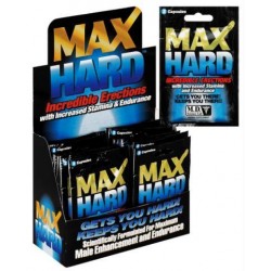 Max Hard 2 Pill Packs - 24 Piece Display 