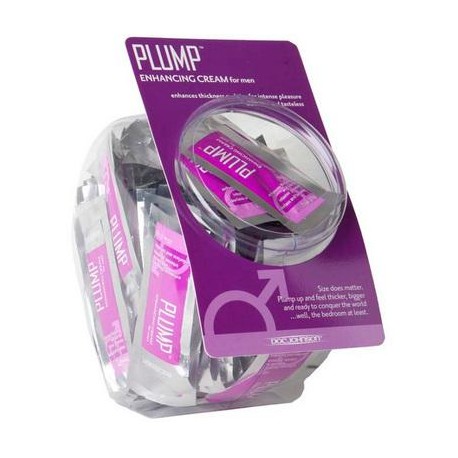 Plump Enhancement Cream Pillow Packs - 100 Piece Fishbowl
