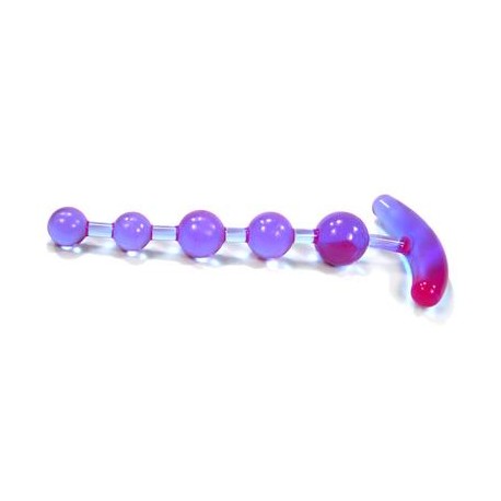 Anchors Away Anal Beads - Lavender