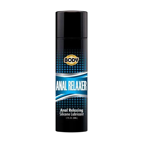 Body Action Anal Relaxer Silicone Lubricant - 1.7 Oz. 