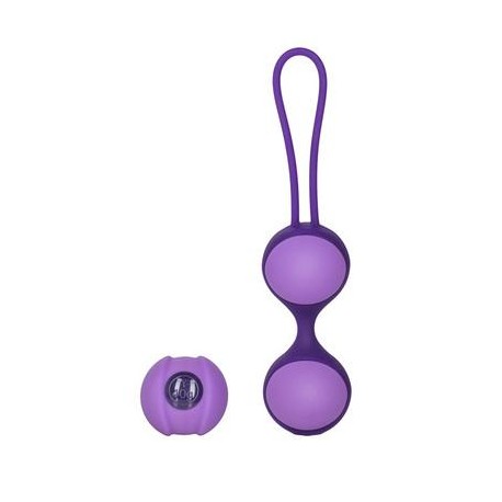 Mini Stella Ii Double Kegel Ball Set - Purple 