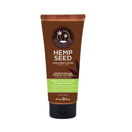 Hemp Seed Hand and Body Lotion - Naked in the Woods - 7 Fl. Oz.