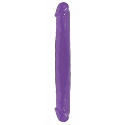 Basix Rubber Works - 12-inch Double Dong - Purple