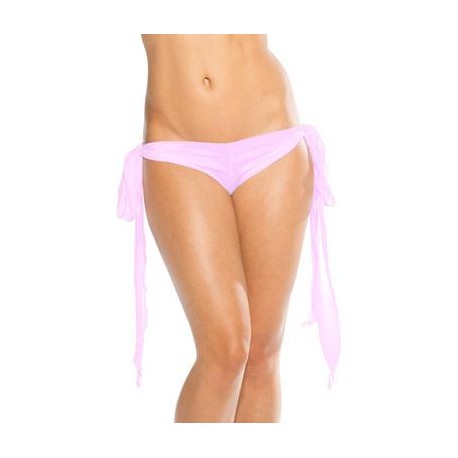 Ribbon Tie Shorts - Baby Pink - One Size 