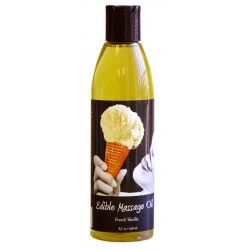Vanilla Hemp Seed Edible Massage Oil- 8 oz.
