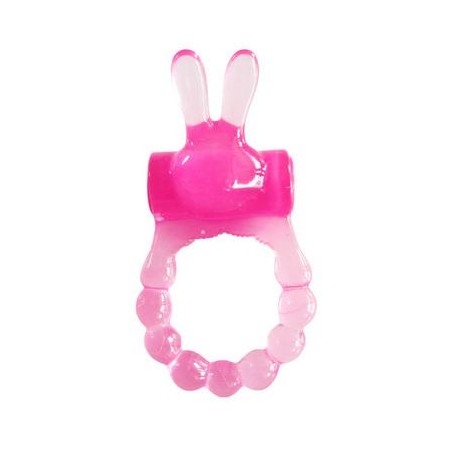 Vibrating Bunny Ring - Pink 