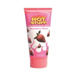 Hot Stuff Warming Oil - Strawberry 6 oz.