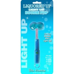Liquored Up Light Up Boobie Pop - Blue Hawaiian 