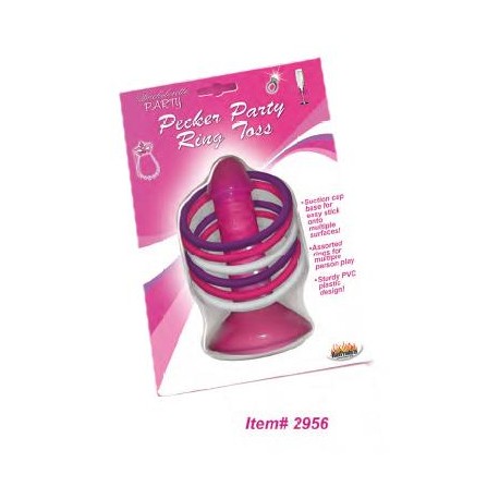 Pink Pecker Party Ring Toss 