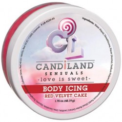 Candiland Sensuals Body Icing - Red Velvet Cake - 1.70 Oz. 