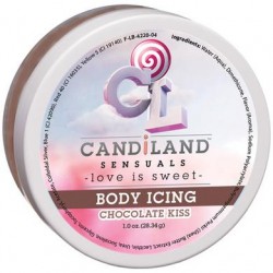 Candiland Sensuals Body Icing - Chocolate Kiss - 1.70 Oz. 