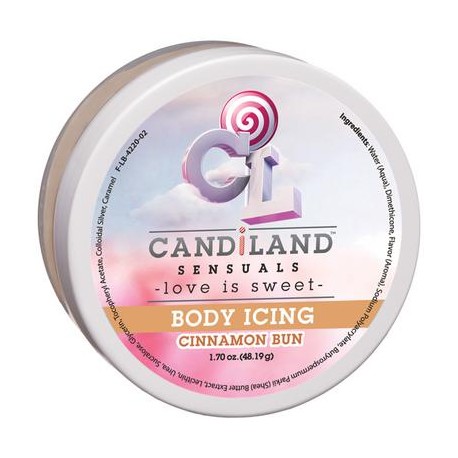 Candiland Sensuals Body Icing - Cinnamon Bun - 1.70 Oz. 