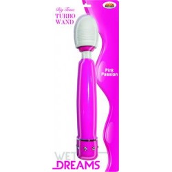 Wet Dreams Big Tease Turbo Wand - Pink Passion 
