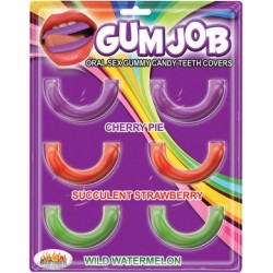 Gum Job Oral Sex Candy Teeth Covers - 6 Pack 