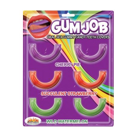 Gum Job Oral Sex Candy Teeth Covers - 6 Pack 