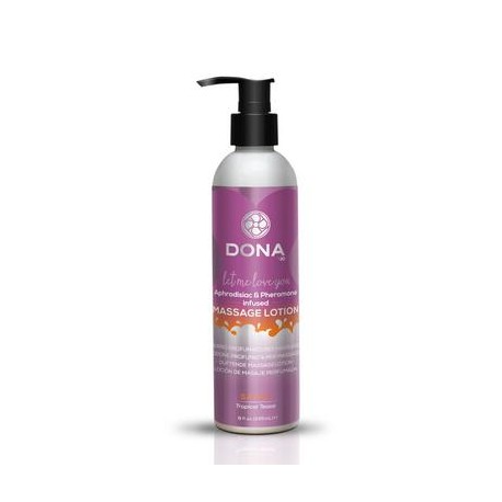 Dona Massage Lotion Sassy Aroma - Tropical Tease - 8 oz. 
