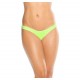Scrunch Back Bikini Bottom - Neon Green - One Size 