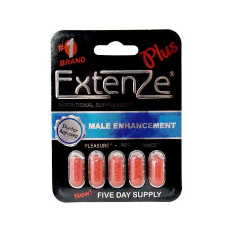 Extenze Plus 5 Day Supply Each 