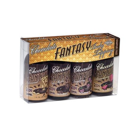 Chocolate Fantasy Sampler Pack (4-1oz Bottles)