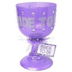 Bride To Be Pimp Cup - Purple