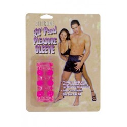Silicone Lil' Pearl Pleasure Sleeve - Pink