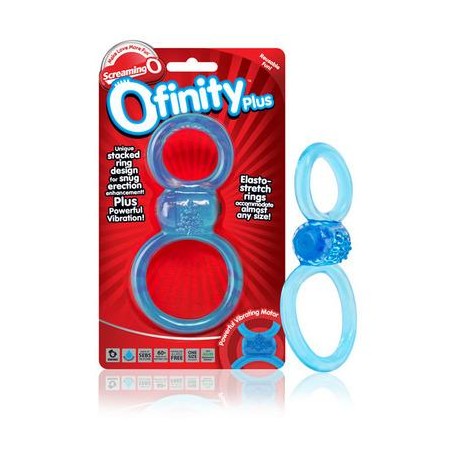 Ofinity Plus Vibrat Ring Blue Vibrating Ring 