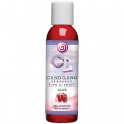 Candiland Sensuals Glide - Red Licorice - 4 Oz. 